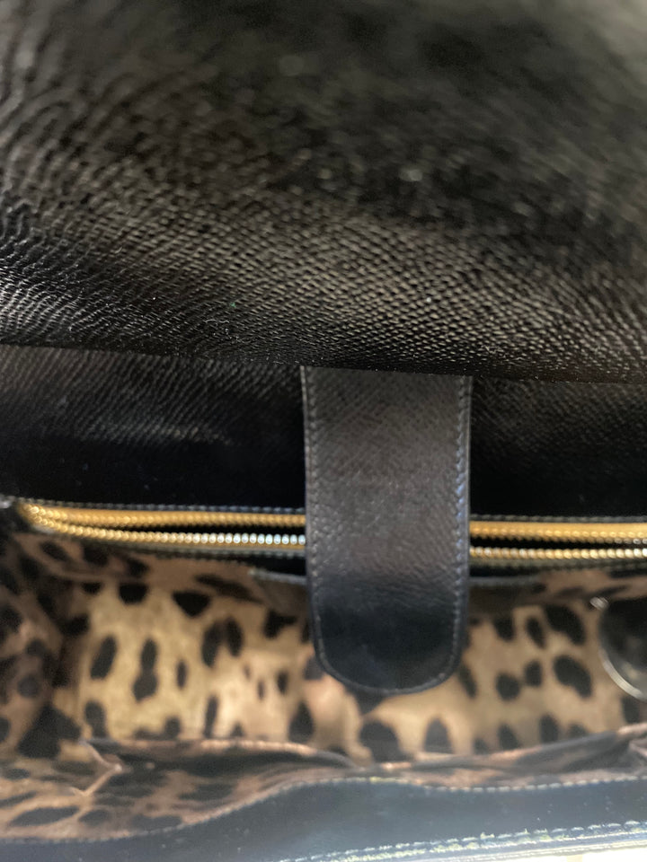 DOLCE &amp; GABBANA DAUPHINE LARGE MISS SICILY SATCHEL BAG