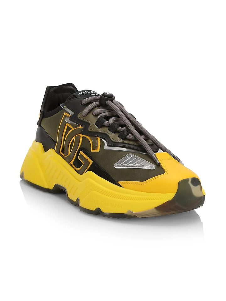 DOLCE &amp; GABBANA DAYMASTER LOGO SNEAKERS
