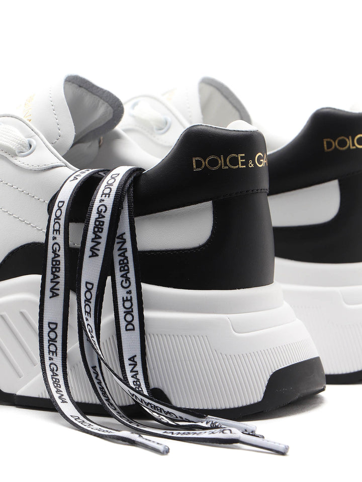 DOLCE &amp; GABBANA DAYMASTER NAPPA LEATHER SNEAKERS