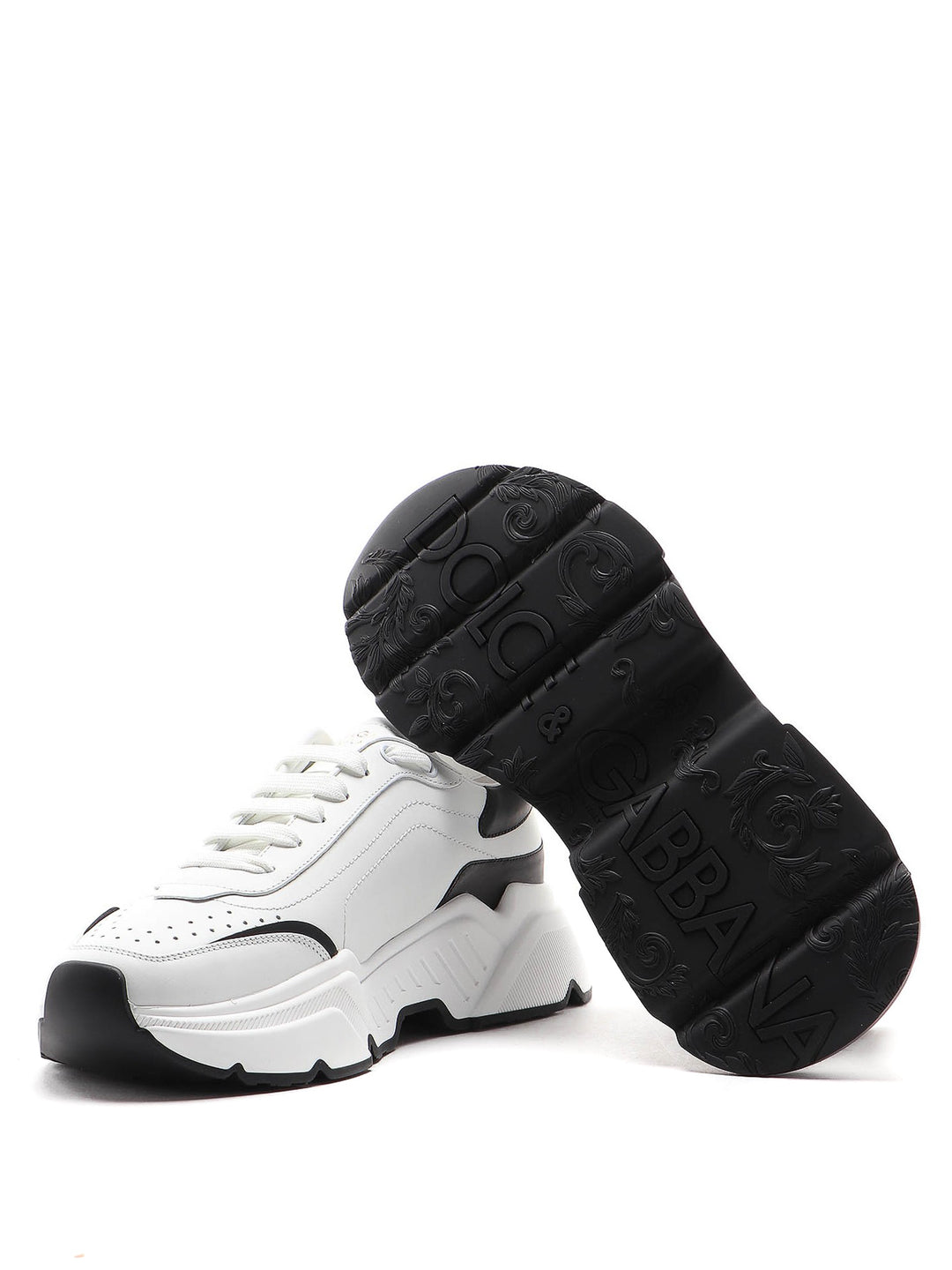 DOLCE &amp; GABBANA DAYMASTER NAPPA LEATHER SNEAKERS