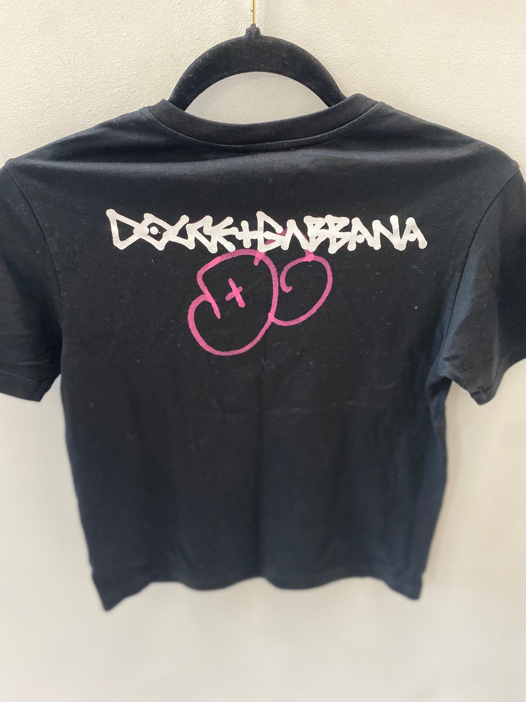 DOLCE &amp; GABBANA KIDS LOGO PRINT COTTON T-SHIRT