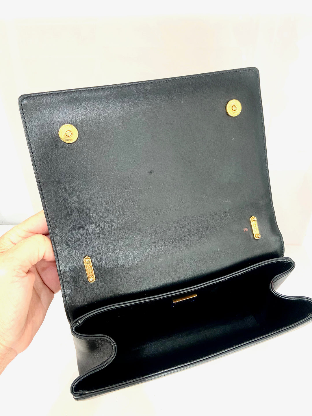 DOLCE &amp; GABBANA NAPPA DG GIRLS SHOULDER BAG