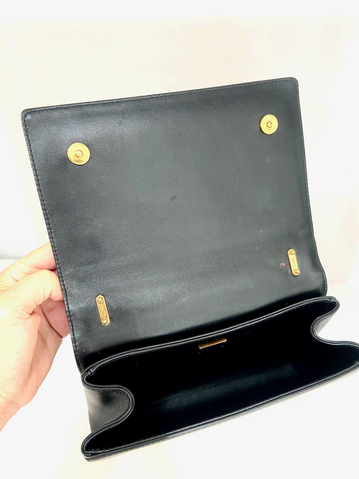DOLCE &amp; GABBANA NAPPA DG GIRLS SHOULDER BAG