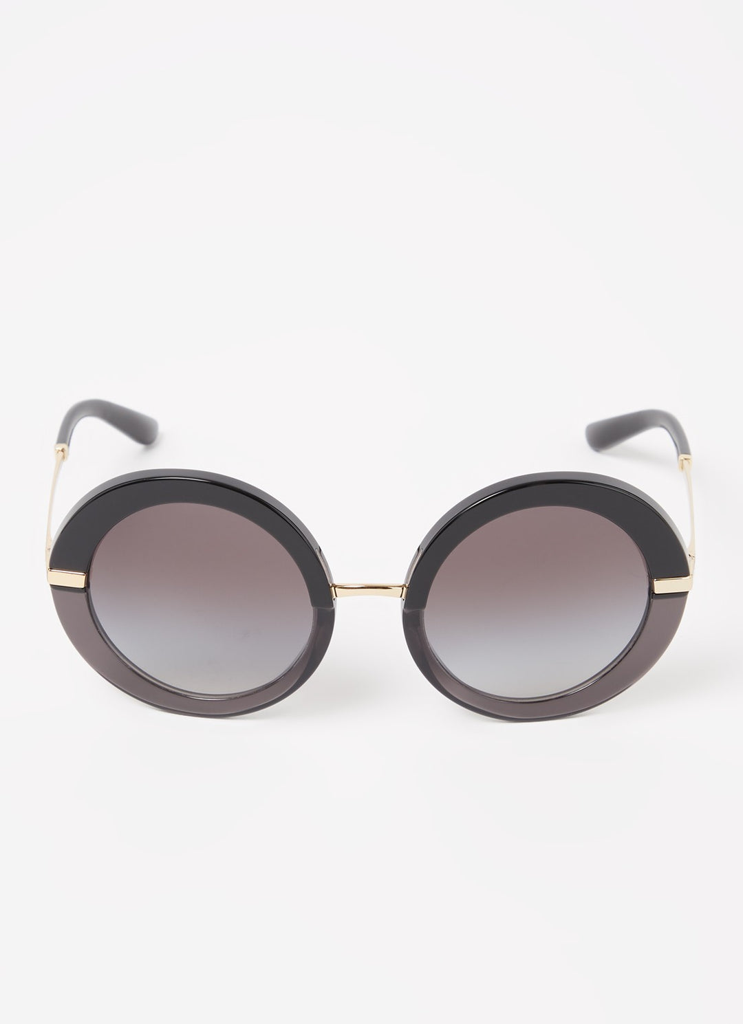 DOLCE &amp; GABBANA ROUND OVERSIZED SUNGLASSES
