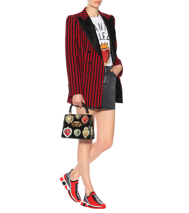 DOLCE &amp; GABBANA SORRENTO SLIP-ON SNEAKERS