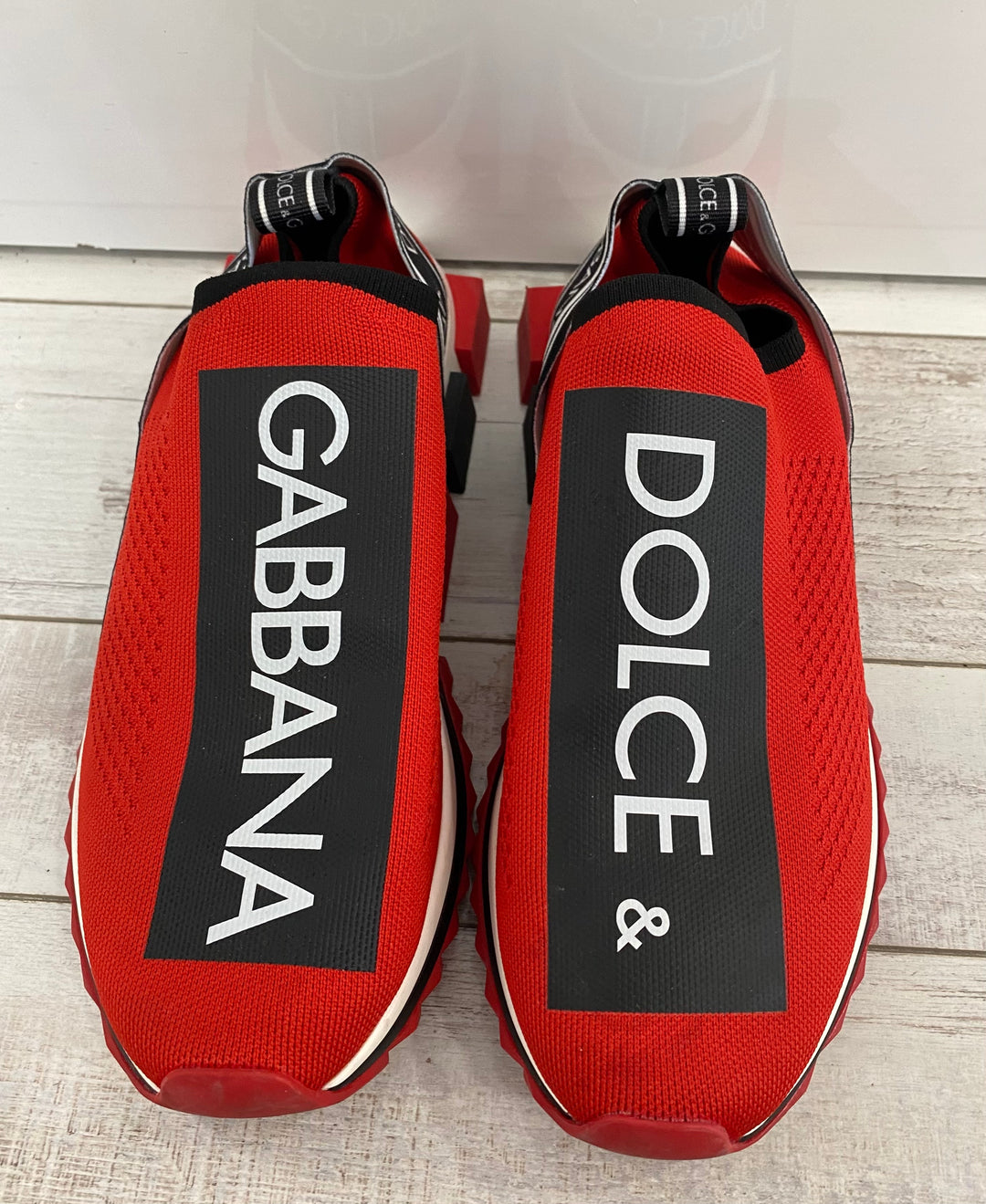 DOLCE &amp; GABBANA SORRENTO SLIP-ON SNEAKERS