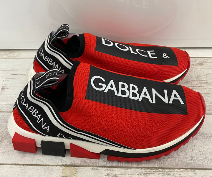 DOLCE &amp; GABBANA SORRENTO SLIP-ON SNEAKERS