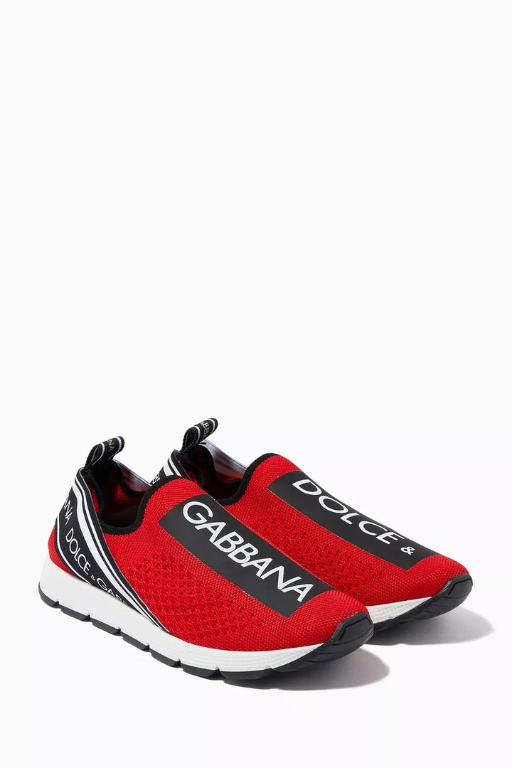 DOLCE &amp; GABBANA SORRENTO SLIP-ON SNEAKERS