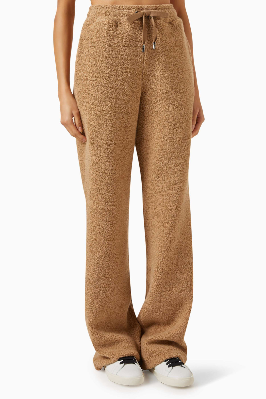 DOLCE &amp; GABBANA LOGO PLAQUE TEDDY PANTS