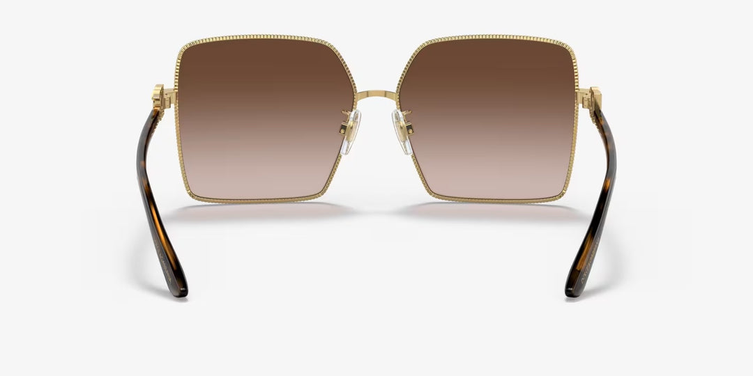 DOLCE &amp; GABBANA OVERSIZED SQUARE FRAME SUNGLASSES