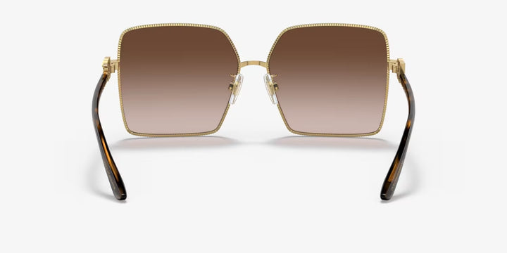 DOLCE &amp; GABBANA OVERSIZED SQUARE FRAME SUNGLASSES