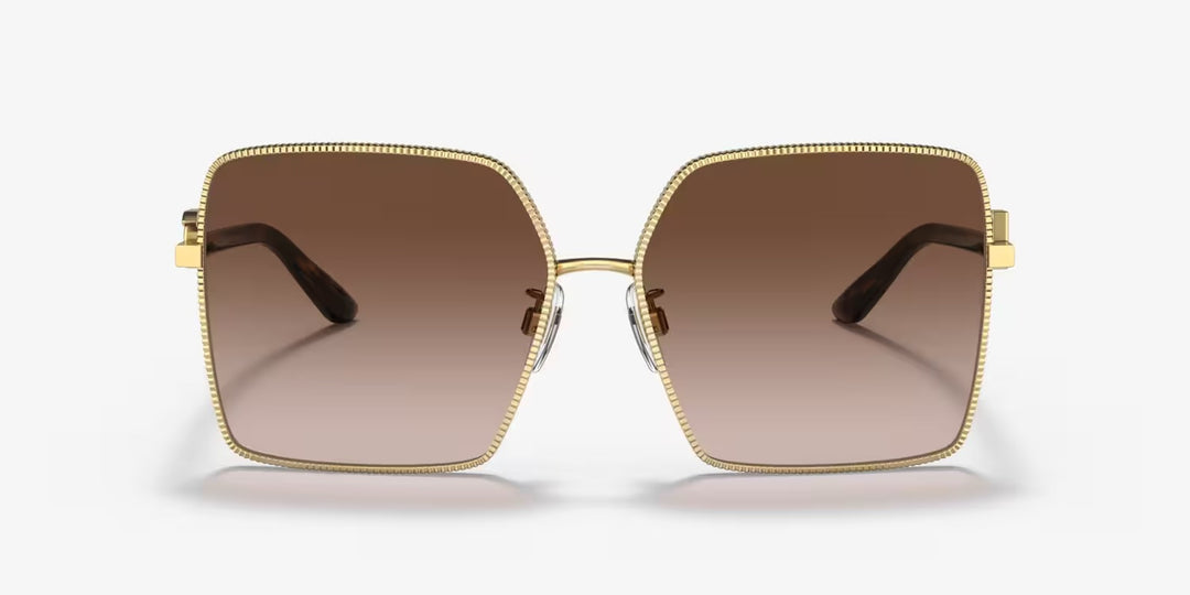 DOLCE &amp; GABBANA OVERSIZED SQUARE FRAME SUNGLASSES