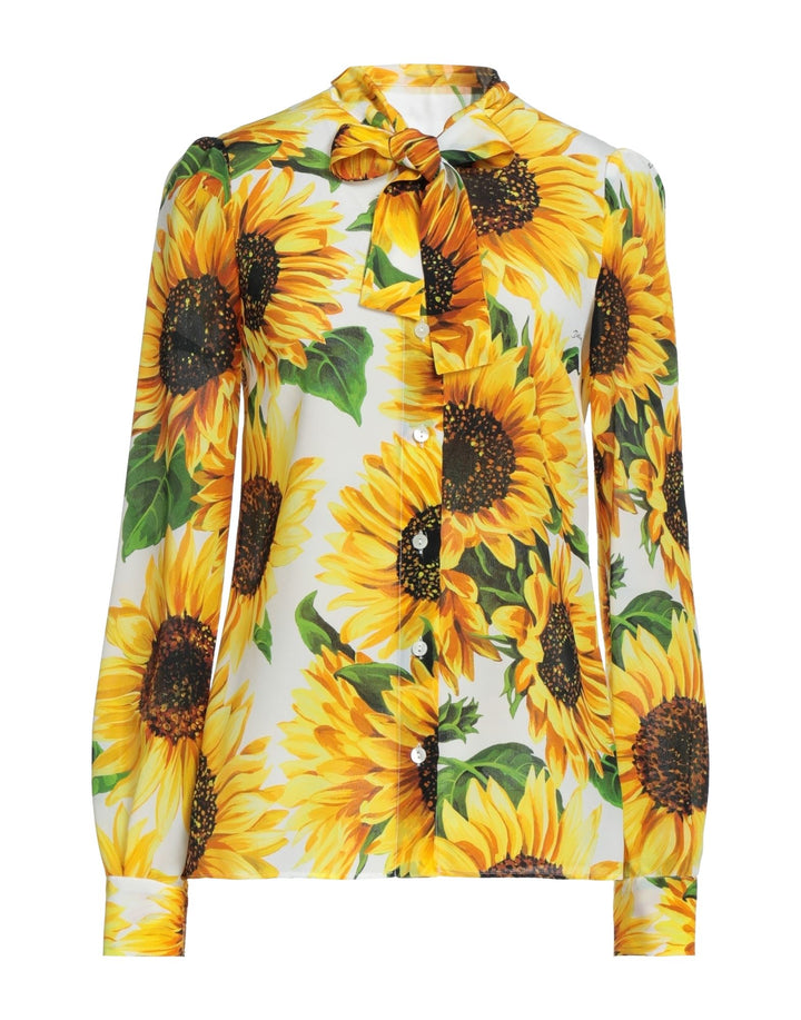 DOLCE &amp; GABBANA SUNFLOWER SHIRT