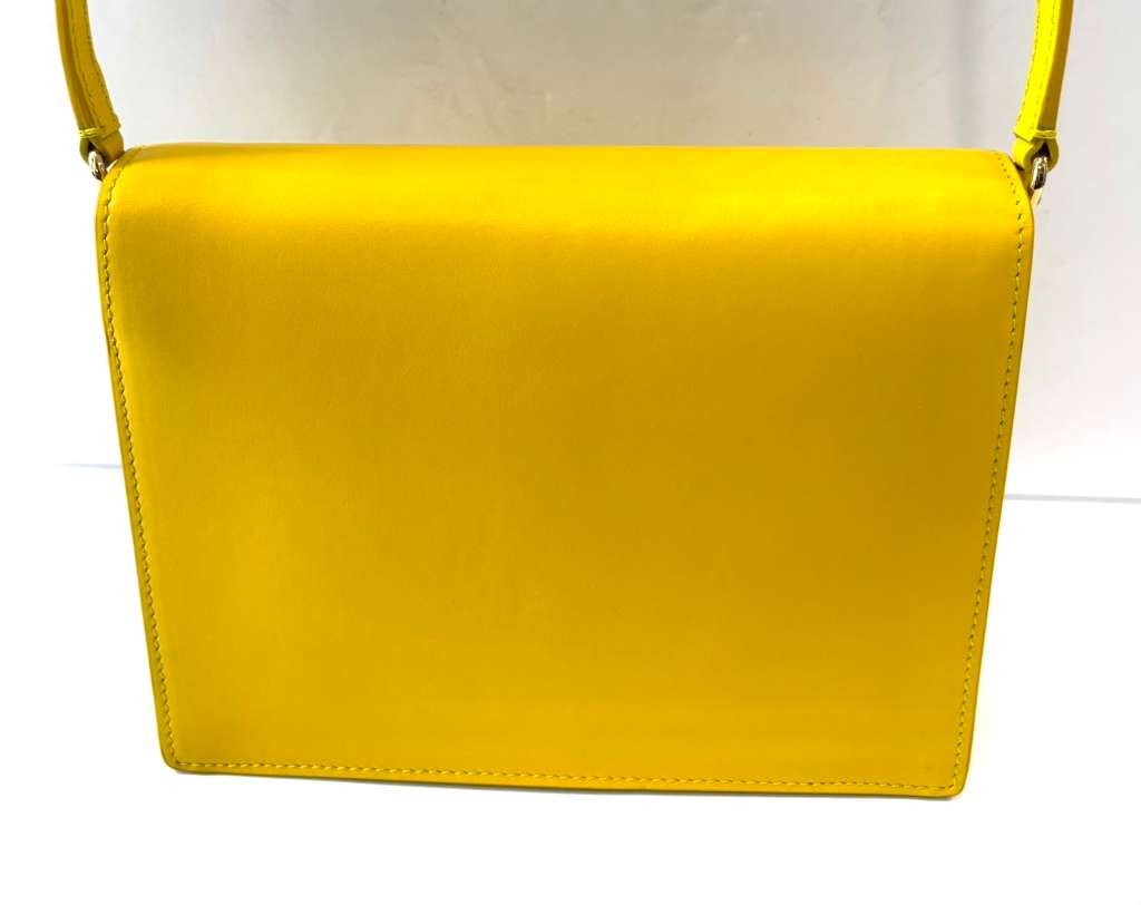 DOLCE &amp; GABBANA DG LOGO CALFSKIN LEATHER CROSSBODY BAG