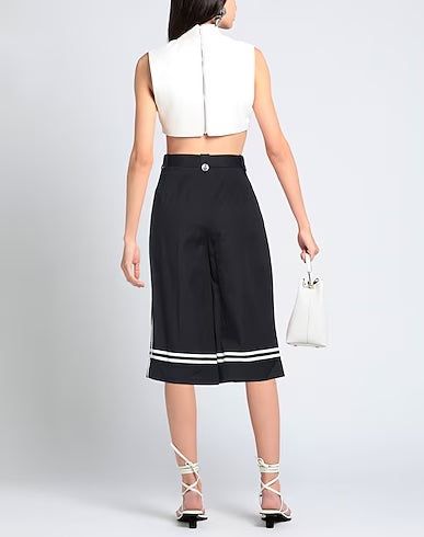 DOLCE &amp; GABBANA EMBELLISHED PALAZZO WIDE PANTS