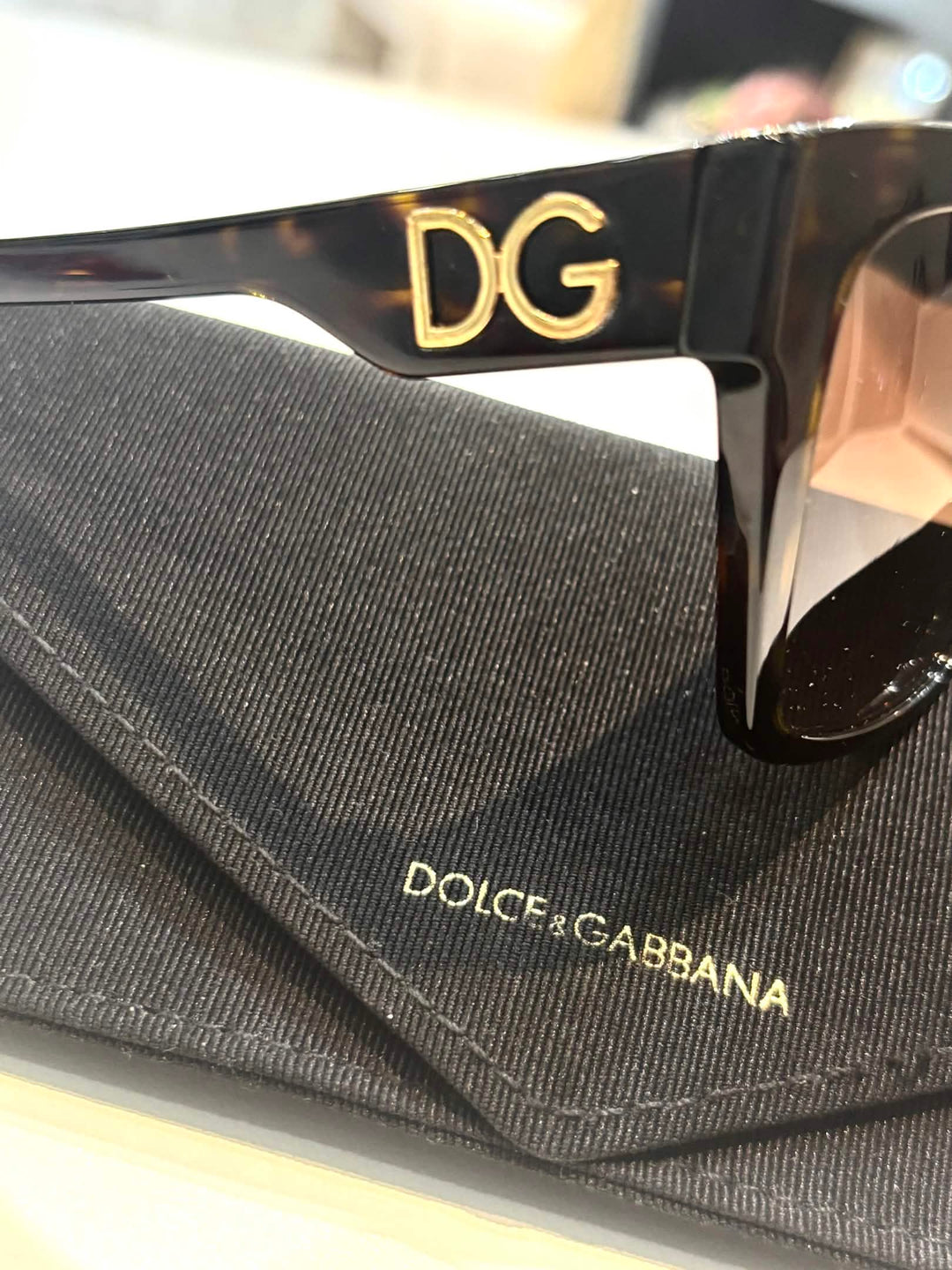 DOLCE &amp; GABBANA DG4384 TOIRTOISESHELL SUNGLASSES