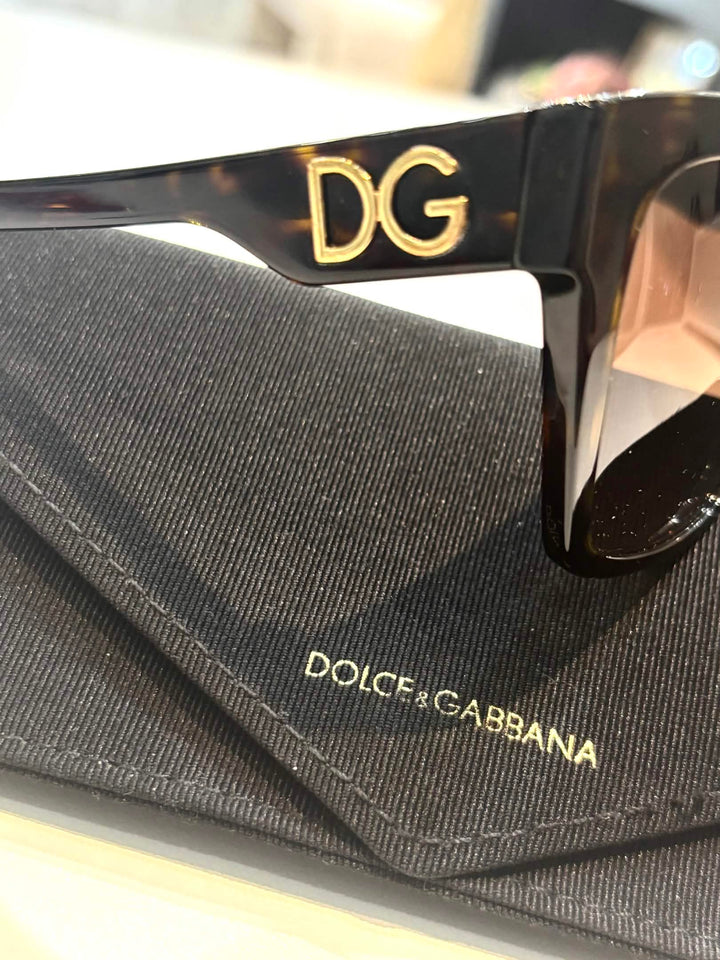 DOLCE &amp; GABBANA DG4384 TOIRTOISESHELL SUNGLASSES