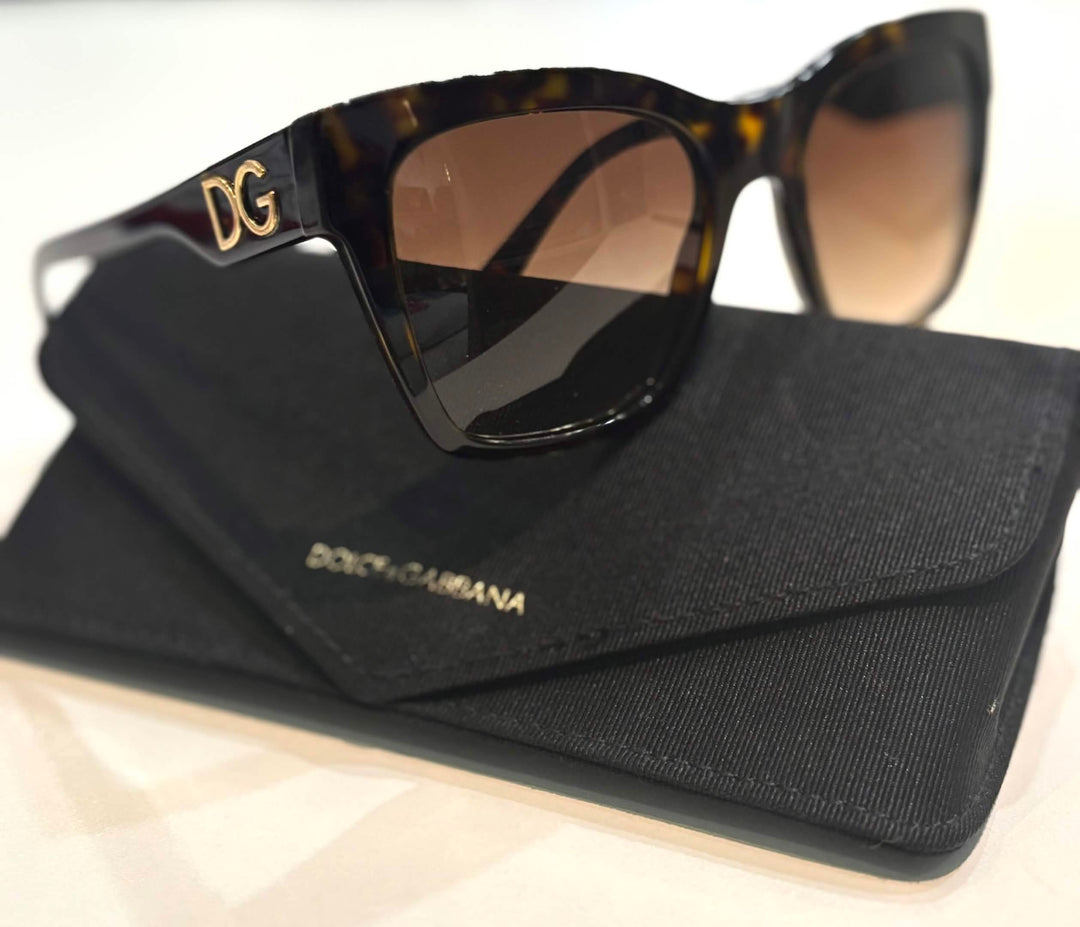 DOLCE &amp; GABBANA DG4384 TOIRTOISESHELL SUNGLASSES