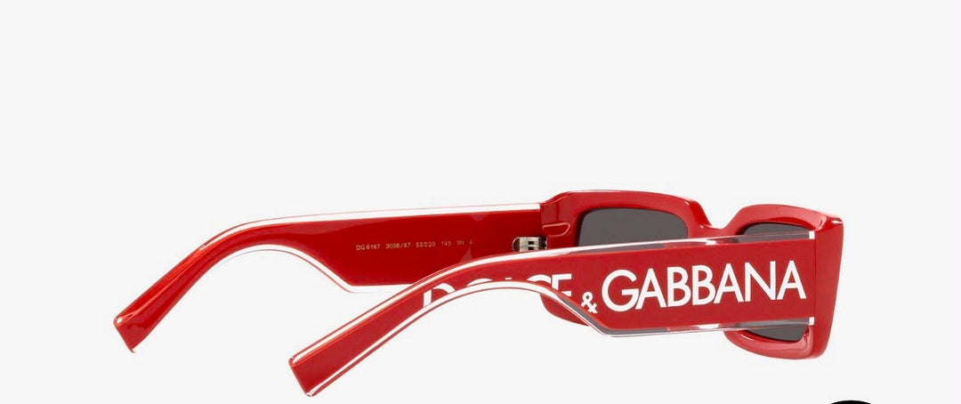 DOLCE &amp; GABBANA DNA RED SUNGLASSES