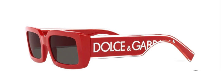 DOLCE &amp; GABBANA DNA RED SUNGLASSES
