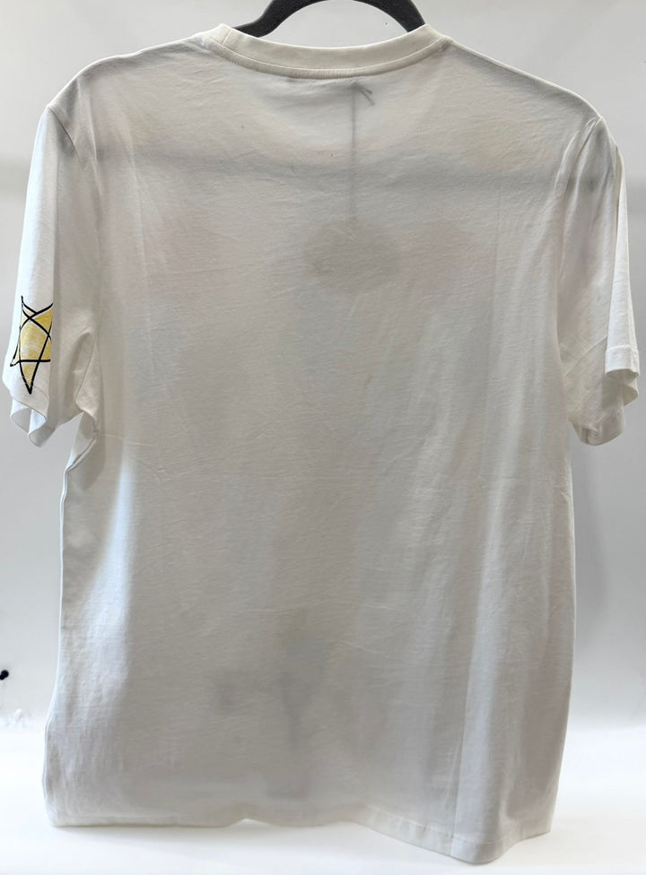DOLCE &amp; GABBANA PRINTED COTTON CREW NECK T-SHIRT