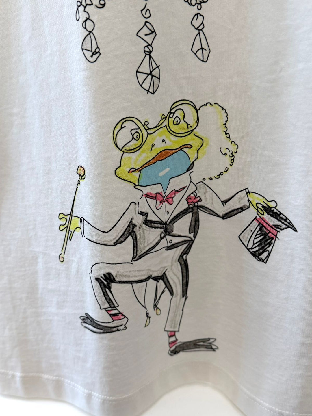 DOLCE &amp; GABBANA PRINTED COTTON CREW NECK T-SHIRT