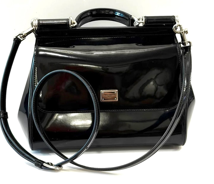 DOLCE &amp; GABBANA X KIM SICILY LARGE TOP-HANDLE BAG