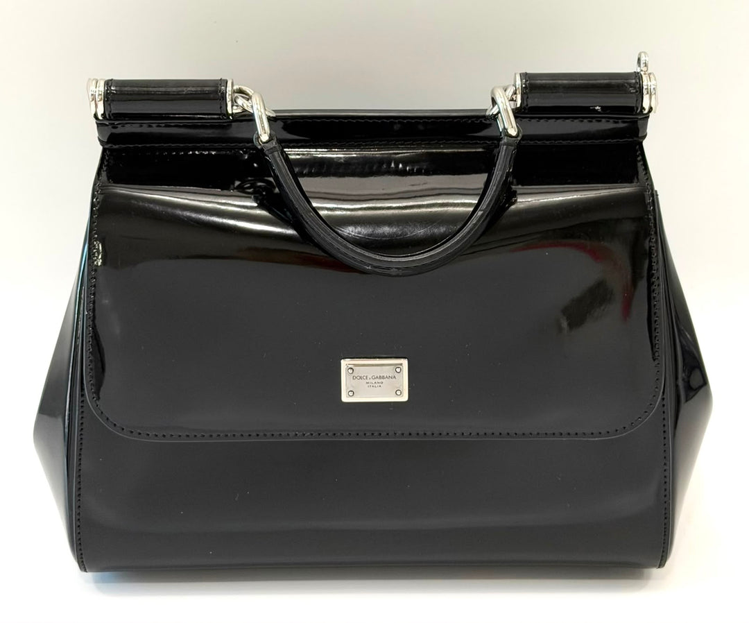 DOLCE &amp; GABBANA X KIM SICILY LARGE TOP-HANDLE BAG