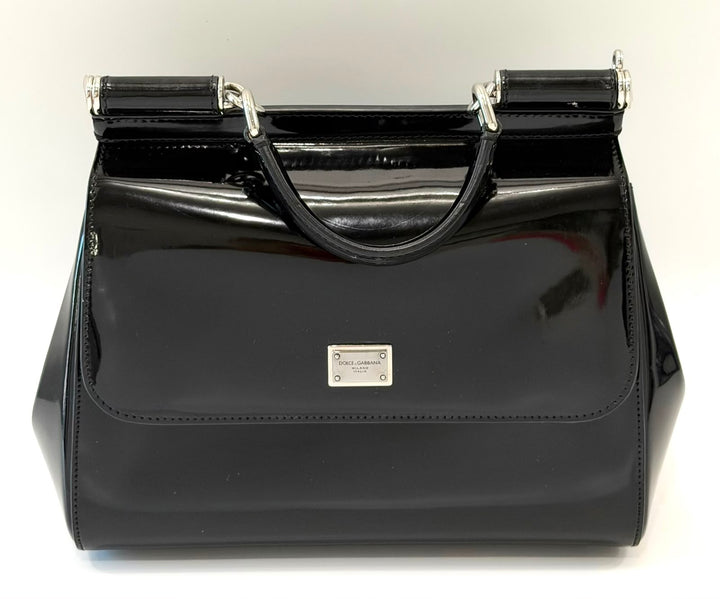 DOLCE &amp; GABBANA X KIM SICILY LARGE TOP-HANDLE BAG