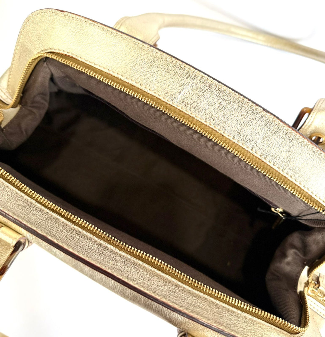 DOLCE &amp; GABBANA LEATHER HANDBAG