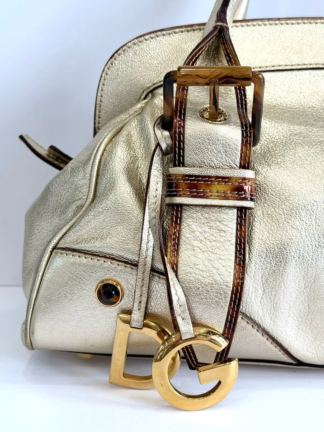 DOLCE &amp; GABBANA LEATHER HANDBAG