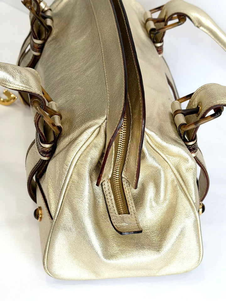 DOLCE &amp; GABBANA LEATHER HANDBAG