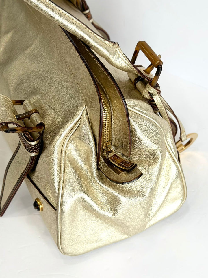 DOLCE &amp; GABBANA LEATHER HANDBAG