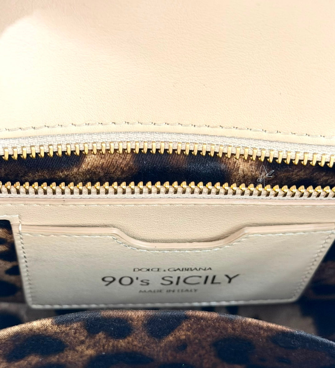 DOLCE &amp; GABBANA MEDIUM ARIA MATELASSÉ LEATHER SICILY SHOULDER BAG