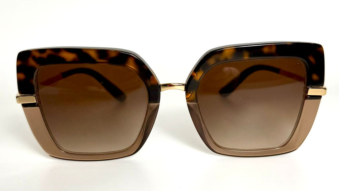 DOLCE &amp; GABBANA TORTOISESHELL SUNGLASSES