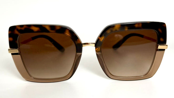DOLCE &amp; GABBANA TORTOISESHELL SUNGLASSES