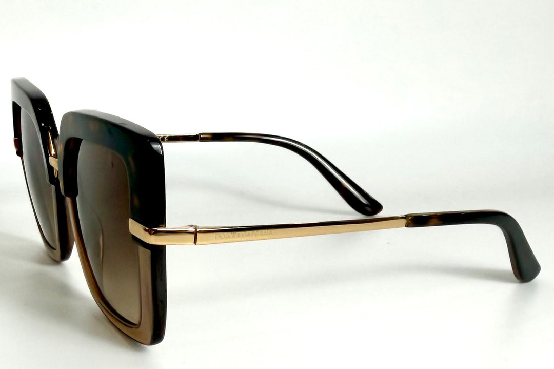 DOLCE &amp; GABBANA TORTOISESHELL SUNGLASSES