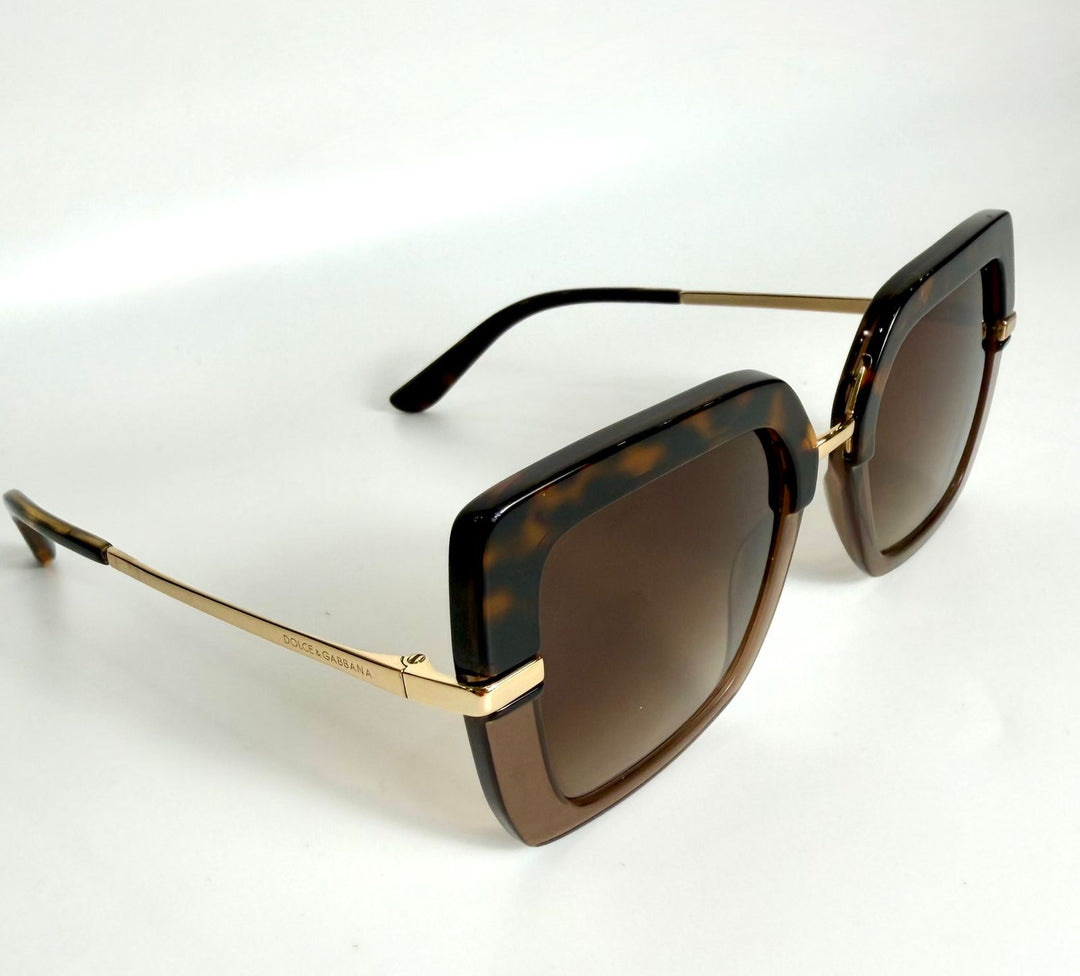 DOLCE &amp; GABBANA TORTOISESHELL SUNGLASSES