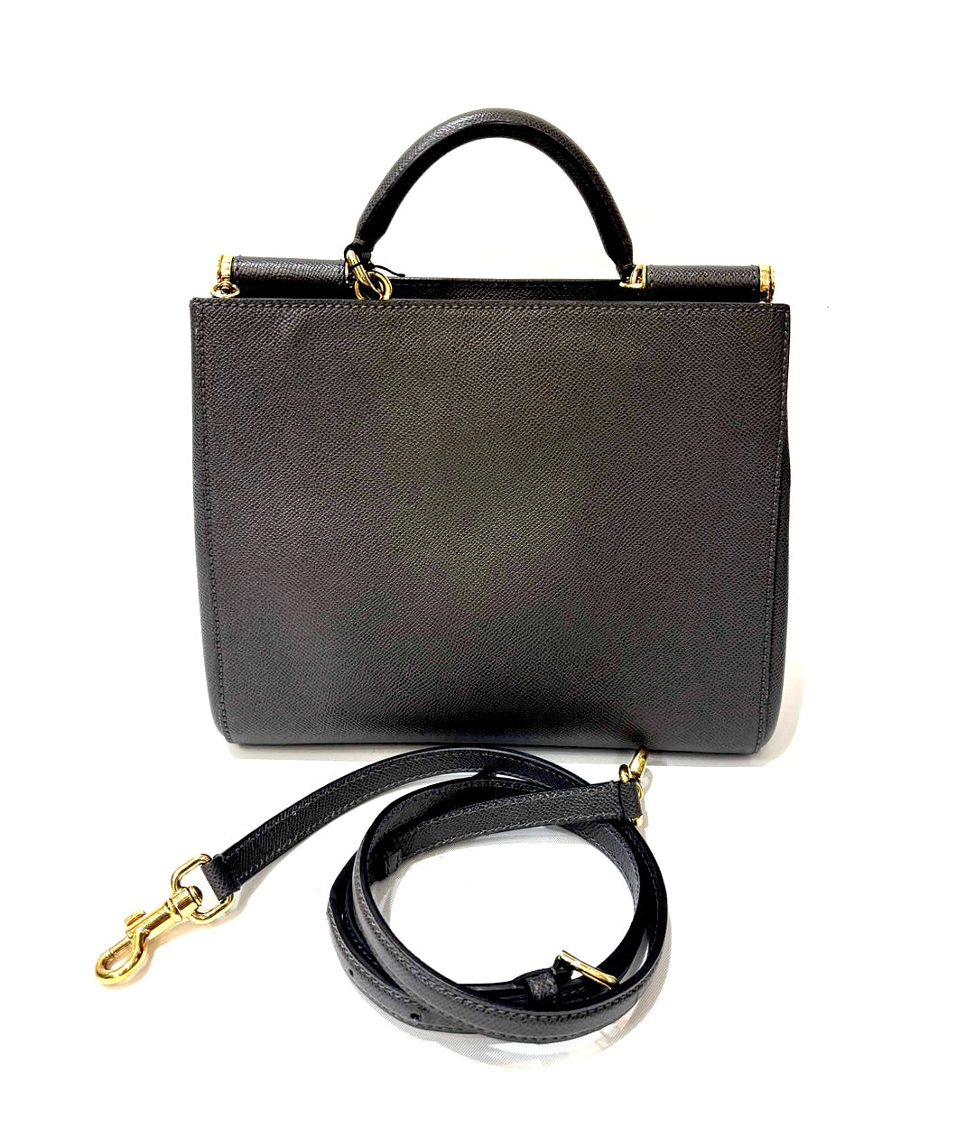 DOLCE &amp; GABBANA DAUPHINE MISS SICILY MEDIUM SHOPPER TOTE BAG