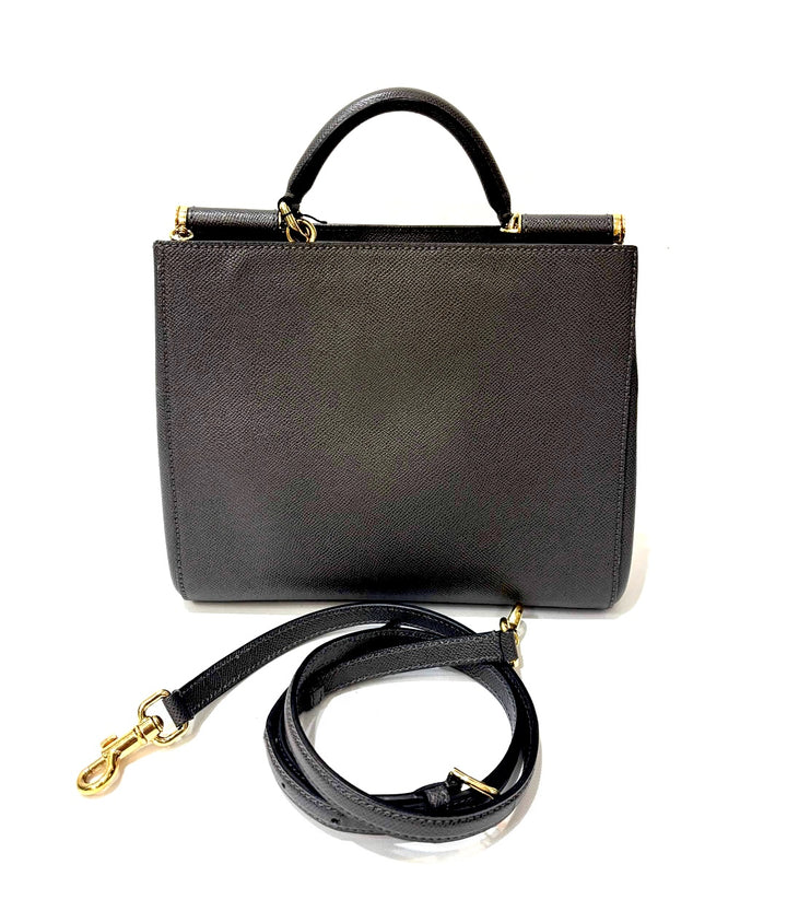 DOLCE &amp; GABBANA DAUPHINE MISS SICILY MEDIUM SHOPPER TOTE BAG