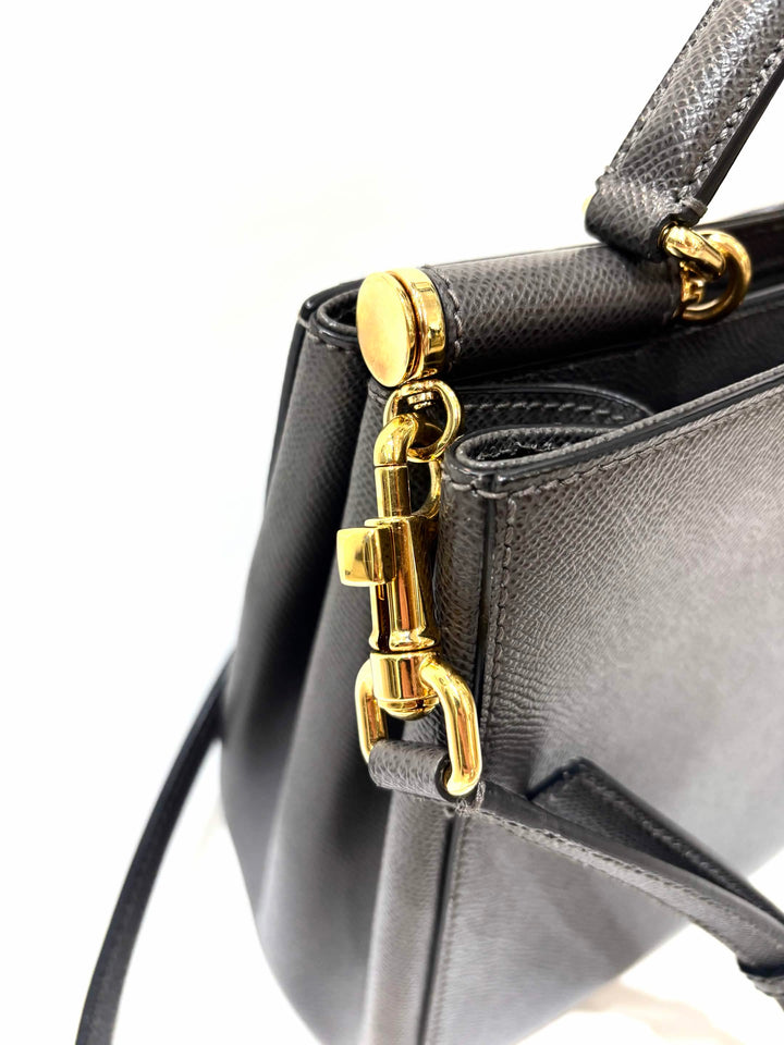 DOLCE &amp; GABBANA DAUPHINE MISS SICILY MEDIUM SHOPPER TOTE BAG