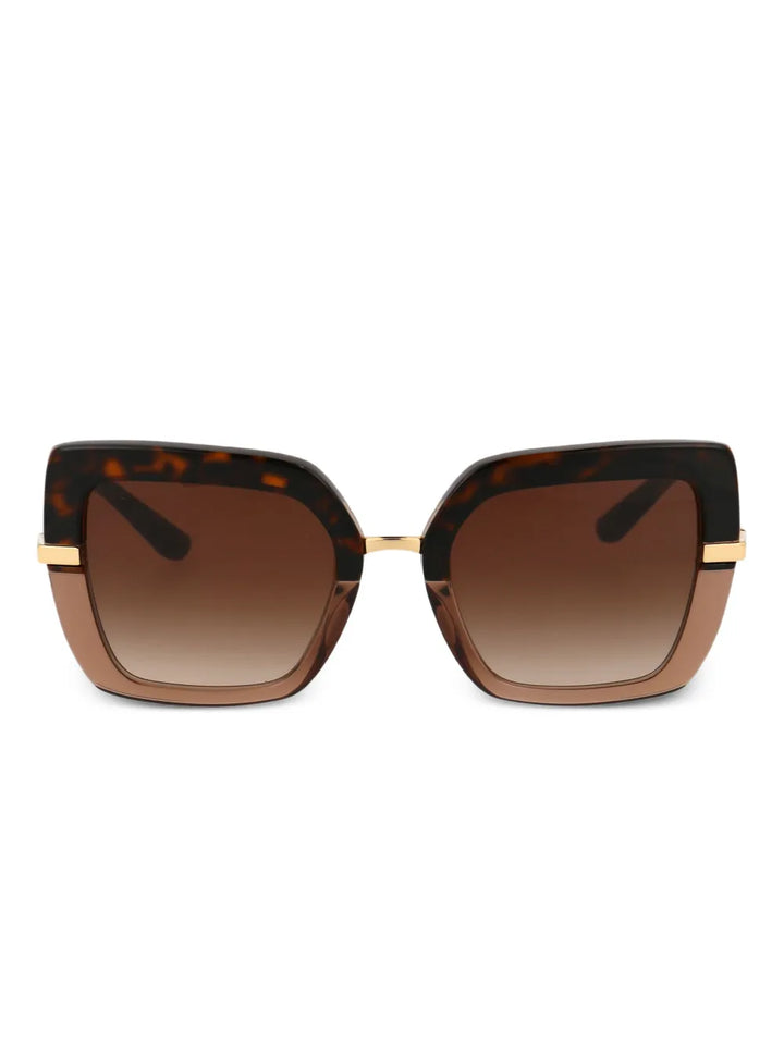 DOLCE &amp; GABBANA TORTOISESHELL SUNGLASSES