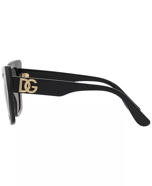 DOLCE &amp; GABBANA LOW BRIDGE GRADIENT SUNGLASSES