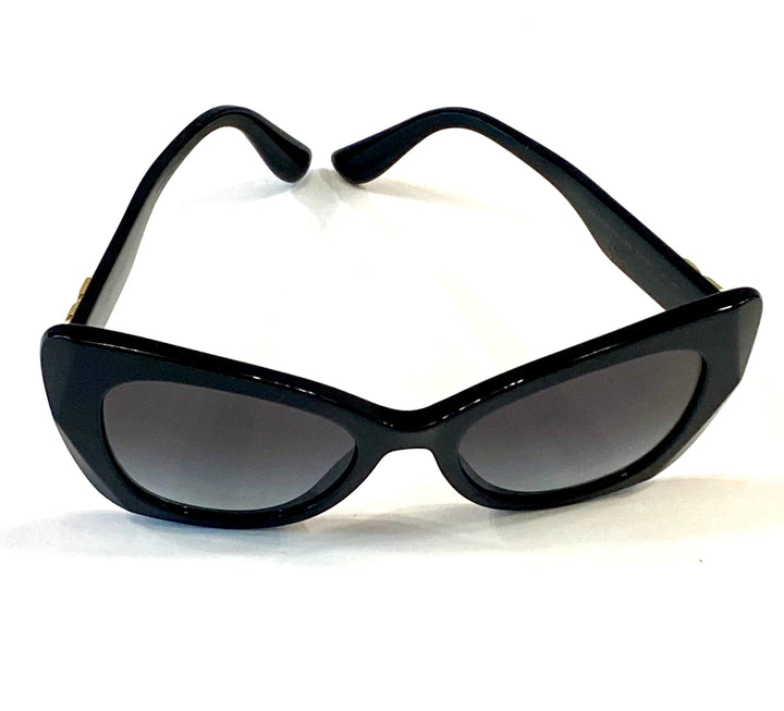 DOLCE &amp; GABBANA LOW BRIDGE GRADIENT SUNGLASSES