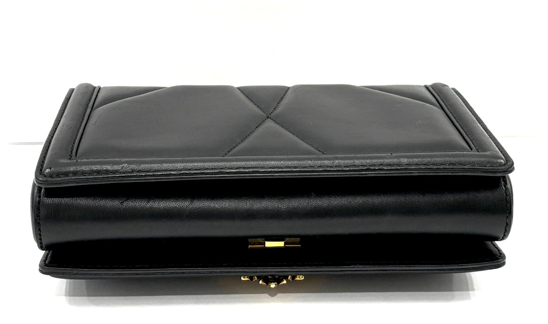 DOLCE &amp; GABBANA MEDIUM DEVOTION QUILTED NAPPA LEATHER BAG
