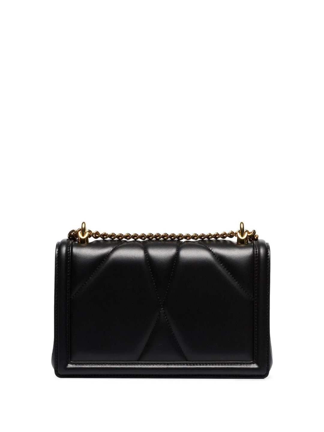 DOLCE &amp; GABBANA MEDIUM DEVOTION QUILTED NAPPA LEATHER BAG
