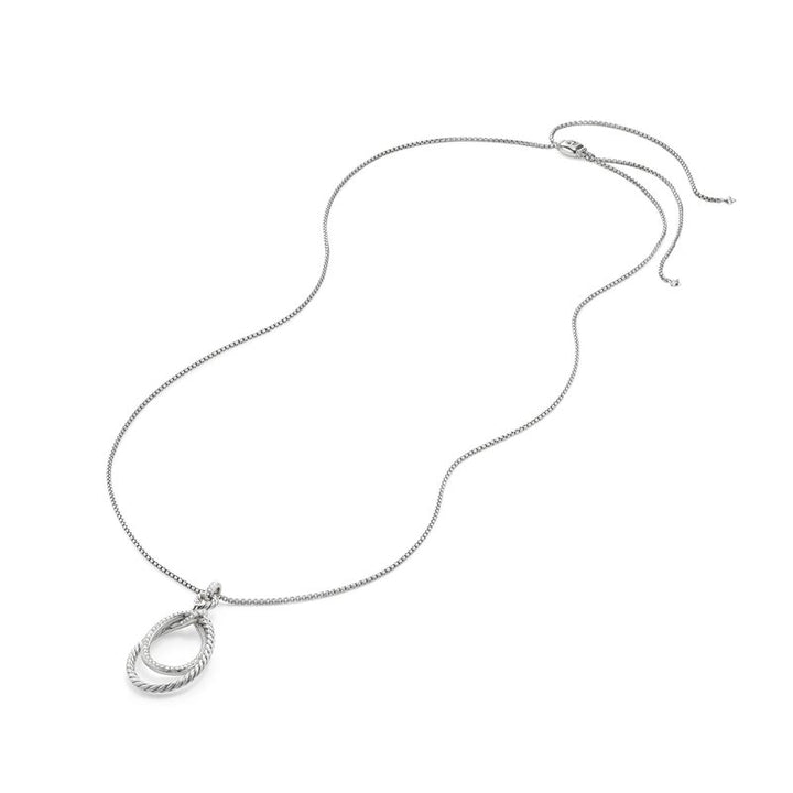 DAVID YURMAN CONTINUANCE PENDANT DIAMOND NECKLACE