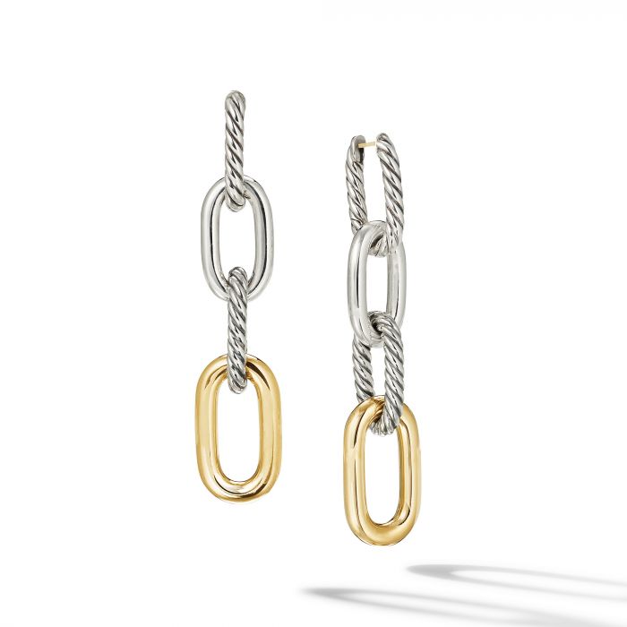 DAVID YURMAN MADISON COLLECTION CHAIN DROP EARRINGS