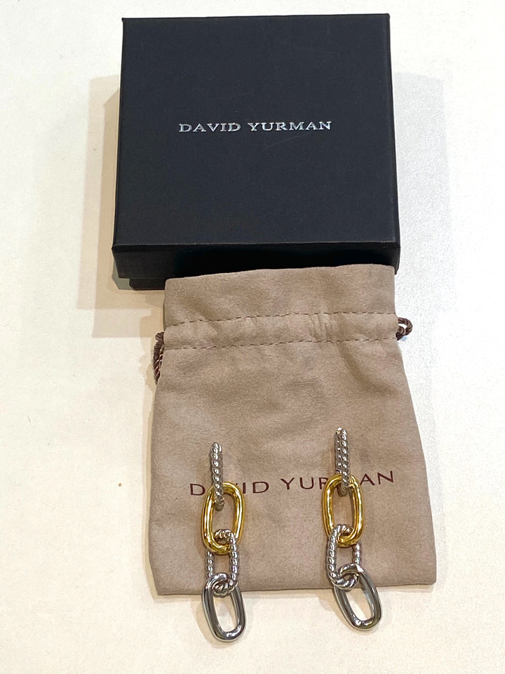 DAVID YURMAN MADISON COLLECTION CHAIN DROP EARRINGS