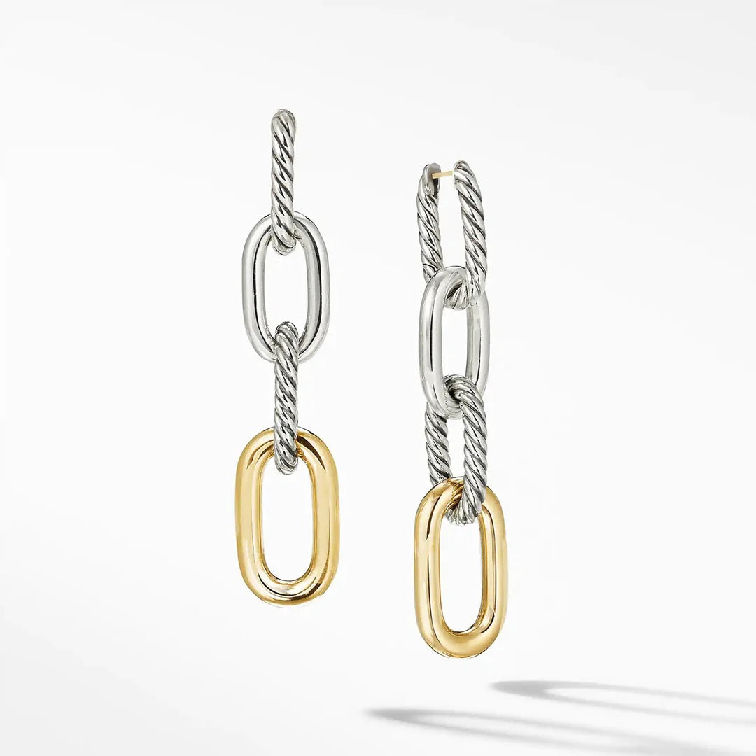 DAVID YURMAN MADISON COLLECTION CHAIN DROP EARRINGS